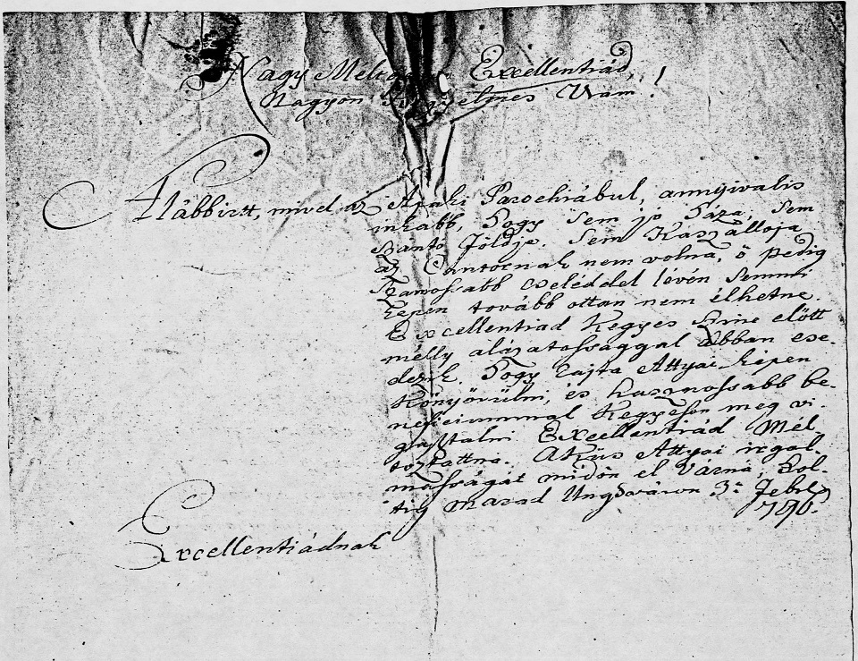 Volosinovszky Ferenc kntorsgot kr